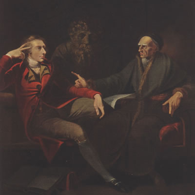 Johann Jakob Bodmer and Johann Heinrich Füßli Annotation